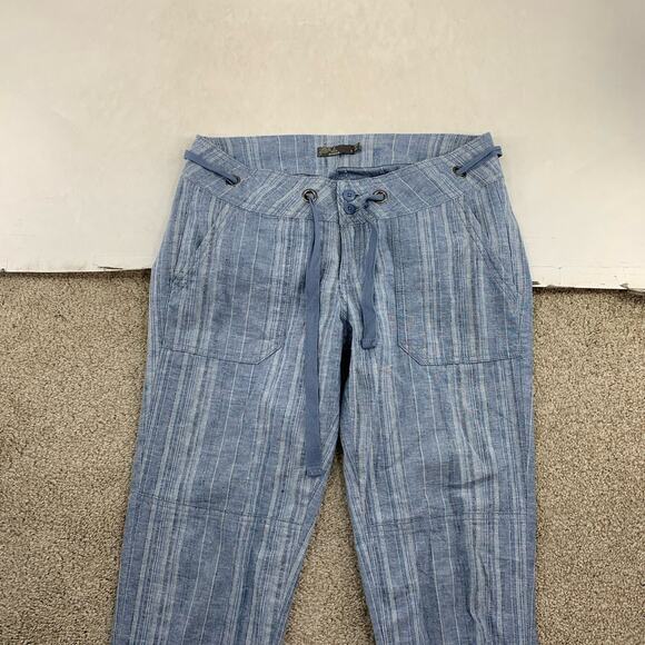 prAna Steph Jogger Womens Size 4 Multicolor Hemp Organic Cotton 26" In 22-21 - Picture 3 of 9